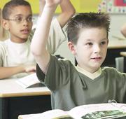 An elementary school student