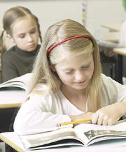 An elementary school student